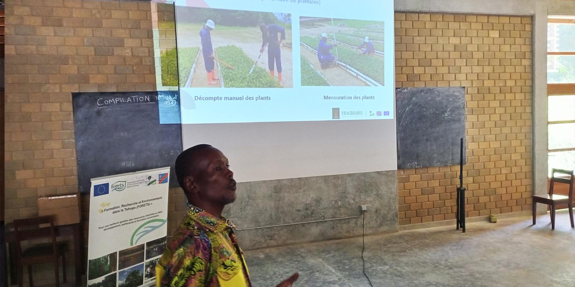 Kisangani, 14 mai 2024. CIFOR-PARTENAIRES, cadre de concertation sur le reboisement.