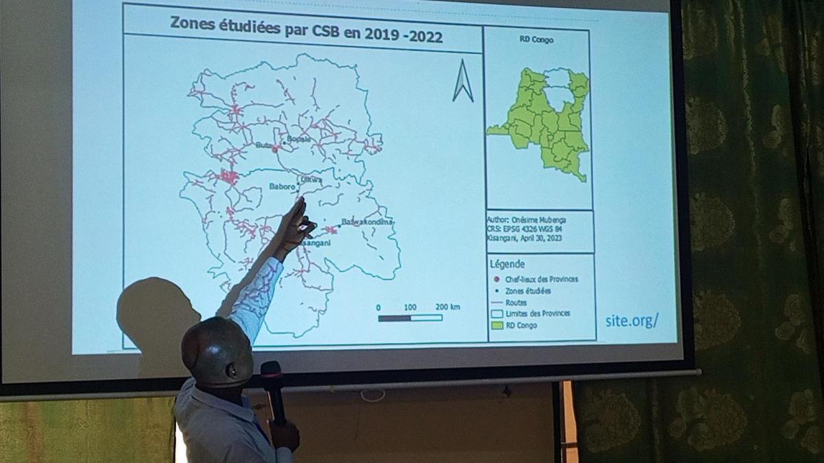 Restitution sur le biomonitoring de la région de Kisangani