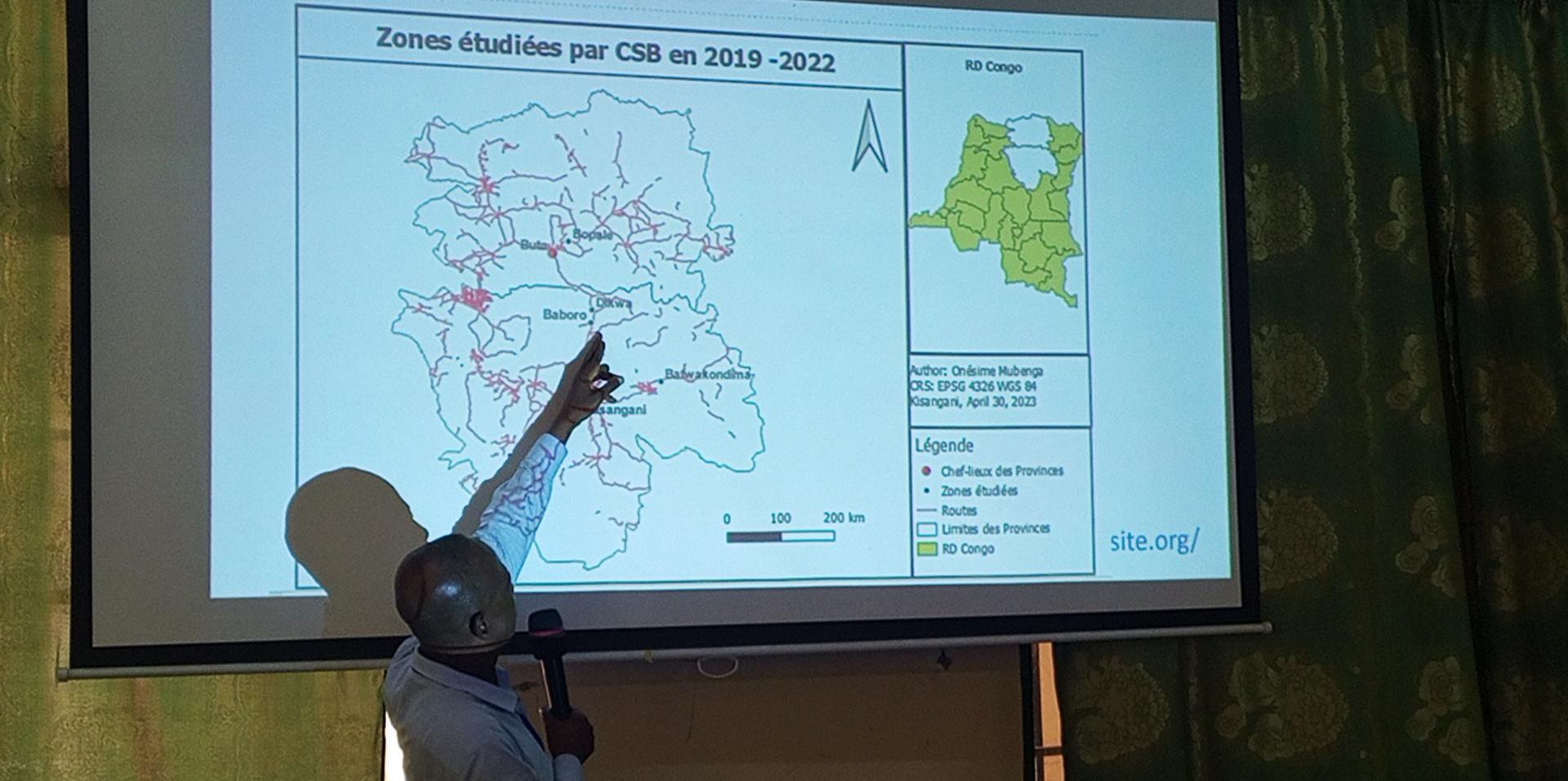 Restitution sur le biomonitoring de la région de Kisangani