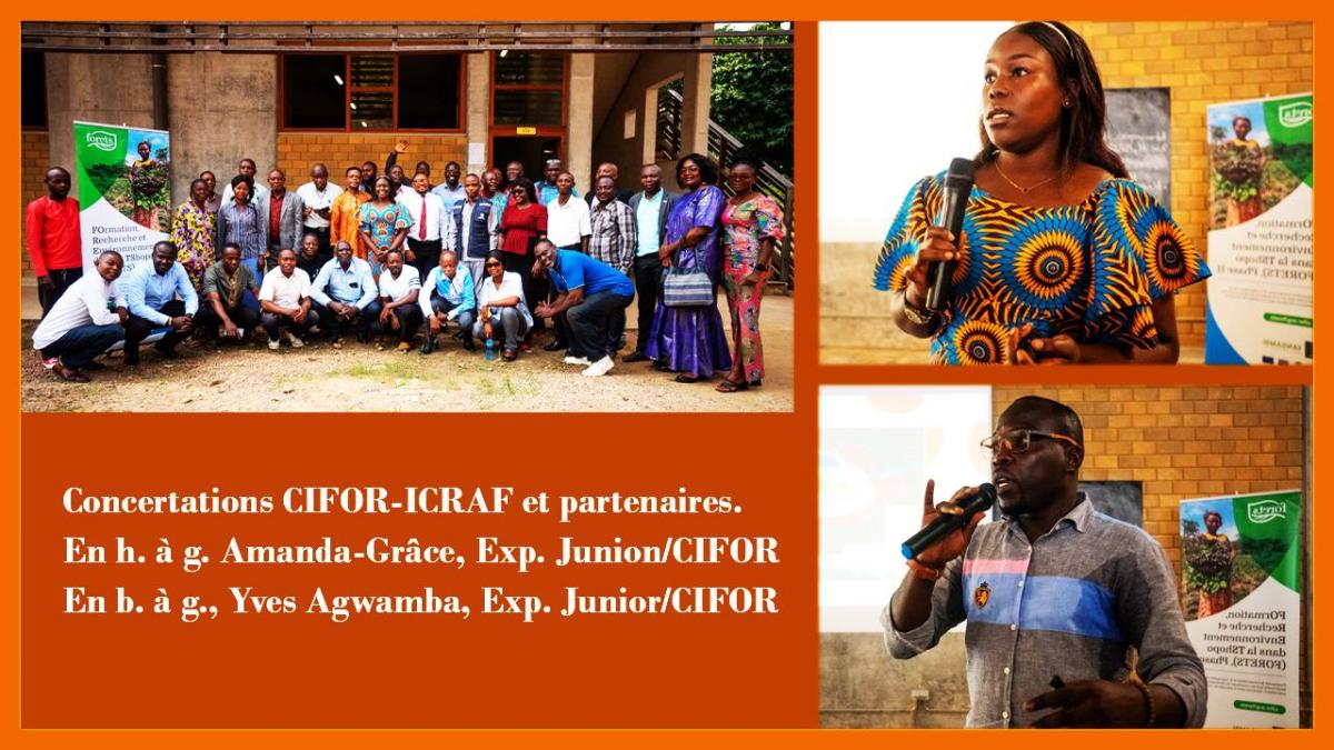 Tshopo. Concertations CIFOR-ICRAF et ses partenaires