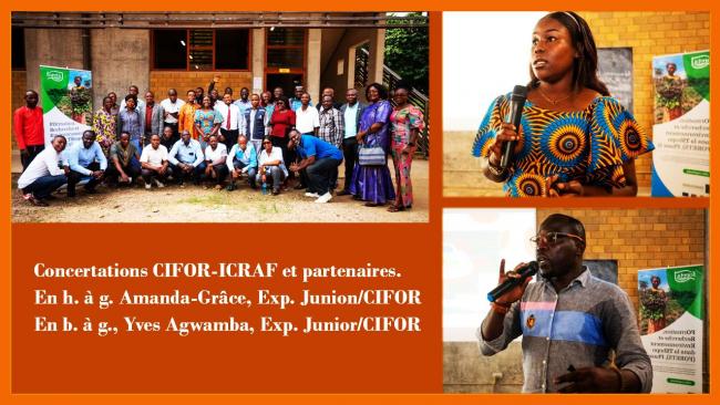 Tshopo. Concertations CIFOR-ICRAF et ses partenaires