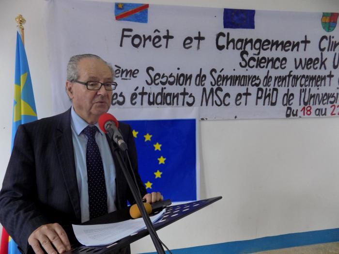 Jean-Michel Dumont, amb. UE en RDC. Ici à Kisangani.